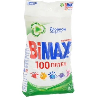 Стиральный порошок автомат BiMax (Бимакс) 100 пятен, 6 кг