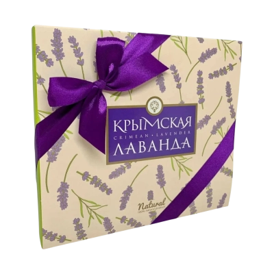 Набор подарочный №4 Крымская лаванда (гель для душа, сливки для тела, гидролат)