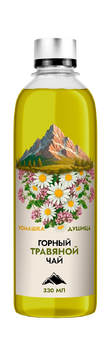 Горный травяной чай Ромашка и душица, 330 мл