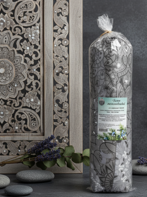 Валик можжевеловый со съемным чехлом, 30 см  