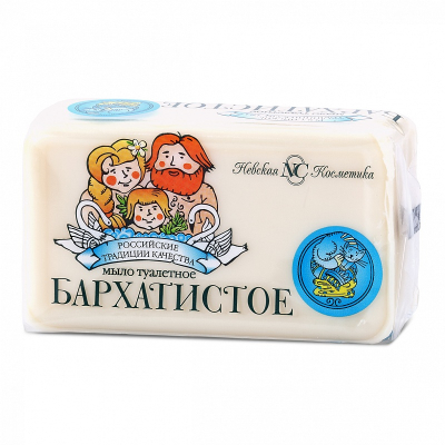 Мыло туалетное Бархатистое 140г