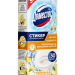 Стикер для очищения унитаза Аttах Лимонная свежесть, Domestos, 3 стикера по 10 г