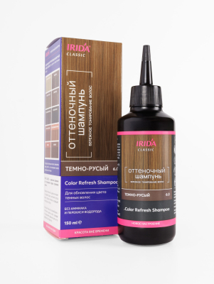 Оттеночный шампунь IRIDA Classic Темно-русый, 150 мл