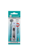 Клиппер для ногтей большой, в голубом пластмассовом футляре, zo SLN-604-C7