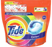 Капсулы для стирки Color, TIDE, 35 капсул 