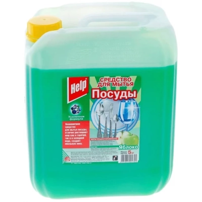 Средство для мытья посуды Яблоко, 5 л