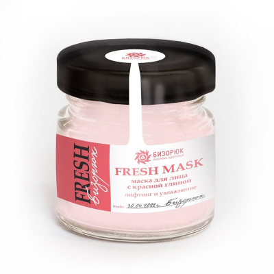 Крем FRESH MASK с красной глиной, лифтинг и увлажнение, 80 мл