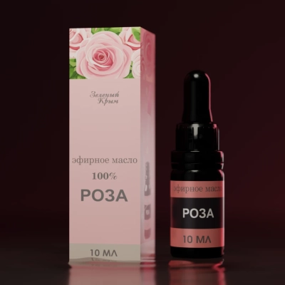 Эфирное масло розы, 10 мл