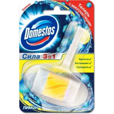 Подвесной туалетный блок Лимон, Domestos, 40 г