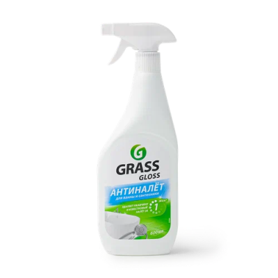 Чистящее средство для ванны и сантехники Анти-налёт, Grass, 600 мл