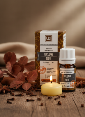 Эфирное масло Гвоздика, 5 мл