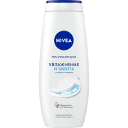 Крем-гель для душа Увлажнение и забота с маслом миндаля, Nivea, 250 мл