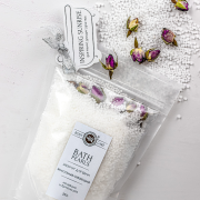 Жемчуг для ванн  восстанавливающий с бутонами Розы, Bath Pearls, 250 г