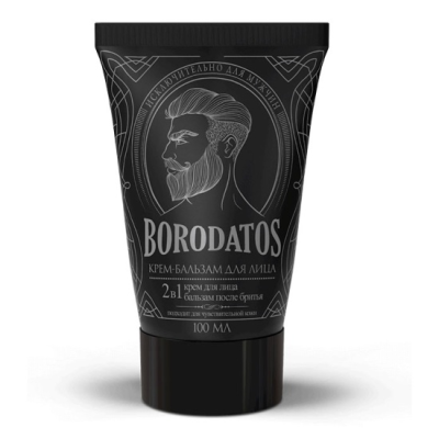 Крем-бальзам для лица после бритья 2 в 1, с аллантоином и пантенолом,  100 мл