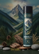 Шампунь-Гель для мужчин 3 в 1 Гармония Кавказа для лица, волос и тела, 275 мл