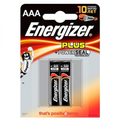 ​Батарейки Plus ААА, Energizer, 2 шт