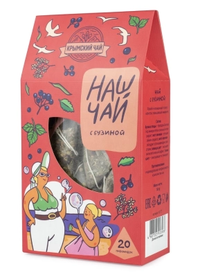 Чай С бузиной Наш чай в пирамидках, 20 шт., 50 г