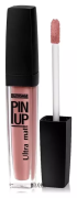 Матовый блеск для губ № 21 Beige rose, PIN-UP ultra matt, LuxVisage, 5 г