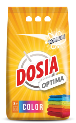 Стиральный порошок автомат Optima Color, Dosia, 8 кг