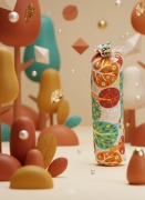 Валик детский для осанки с лавандой и можжевельником для спины йоги шеи Бязь "Деревья" 28х8 см