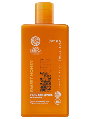 Natura Siberica / Skin Evolution / Био-гель для душа «Sweet Honey» Питательный, 270 мл