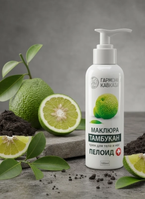 Крем для тела и ног Маклюра + Тамбукан Пелоид +, 100 мл