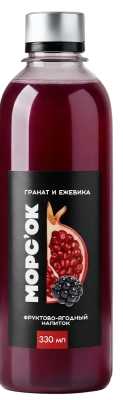 Морс'ок Гранат и ежевика, 330 мл