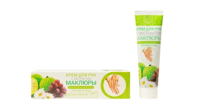 Крем для рук Питание и Уход с экстрактом маклюры, ромашки и маслом виноградной косточки, 100 мл