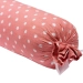 Валик детский с лавандой и можжевельником (горох на розовом), 28х8 см