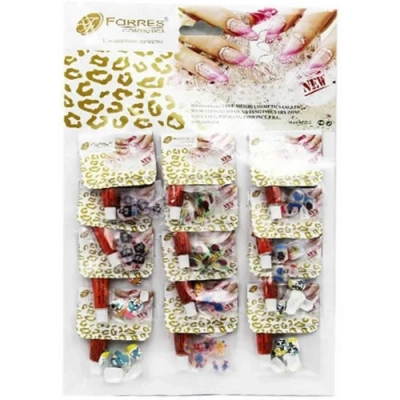 Ногти накладные детские X001