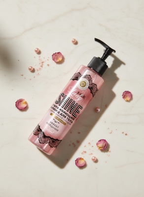 Флюид для тела Янтарная дымка увлажняющий Shine For Lady, 220 г