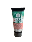 Скраб для лица с эффектом пилинга Деликатное очищение Green Detox, 75 г