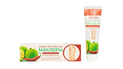Крем Антицеллюлитный с экстрактом маклюры и кайенского перца, 100 мл