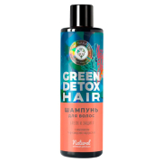 Шампунь для волос Блеск и Защита альгинатный Green Detox, 250 г