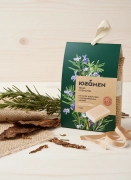 Джутовая мочалка мужская с мылом Розмарин и табак, 100 г