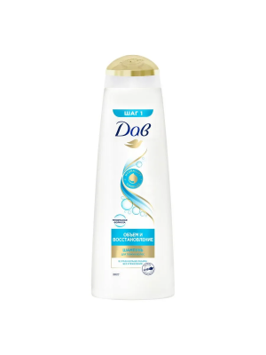 Шампунь для волос Объем и восстановление, DOVE, 250 мл