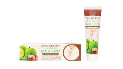 Крем для ног Венотонизирующий с экстрактом маклюры и конского каштана, 100 мл