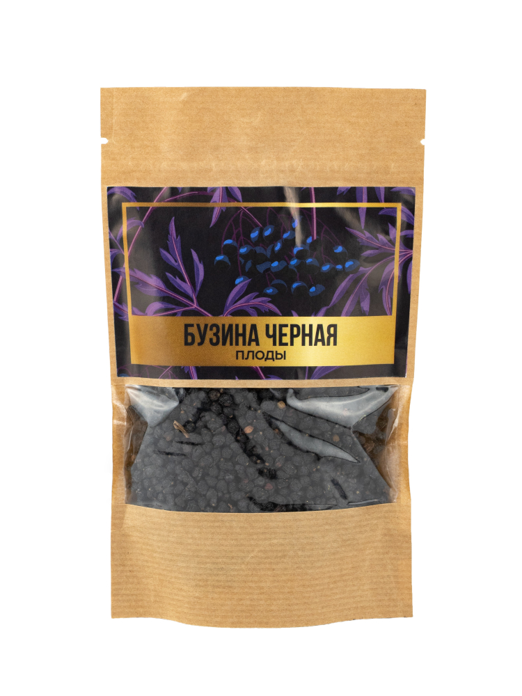 Чай из растительного сырья Бузина черная ягоды, 100 г (Травы Горного ...