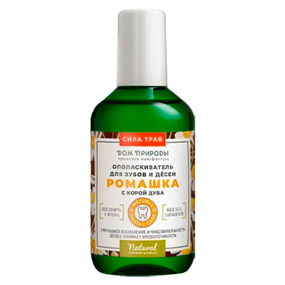 Ополаскиватели для зубов и десен Ромашка с корой дуба, 300 мл