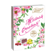 Рахат лукум без сахара Ассорти Желаю счастья 4 вкуса экодесерты, 240 г