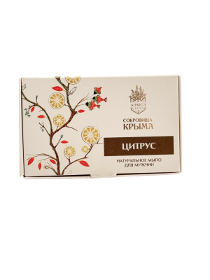 Мыло Цитрус мужское алуштинское, 80 гр