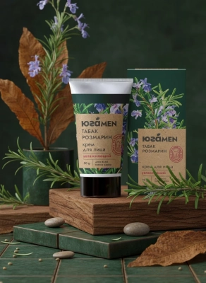 Крем для лица мужской увлажняющий Розмарин и табак, 50 мл