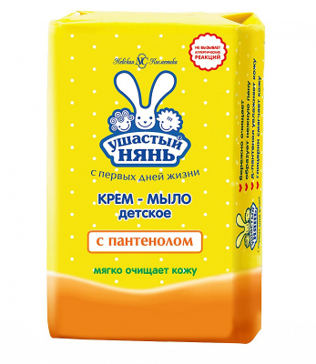 Ушастый Нянь крем-мыло с пантенолом 90г