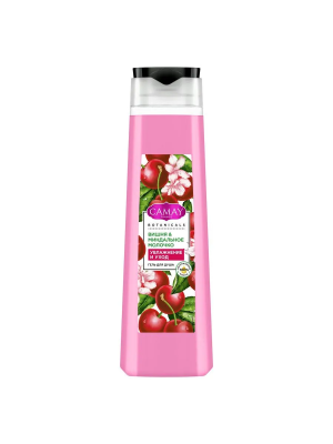 Гель для душа Botanicals Вишня и миндальное молочко, Camay, 400 мл