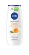 Гель-уход для душа Крем и Абрикос, Nivea, 250 мл