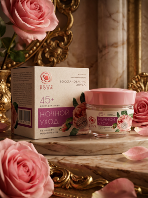 Крем для лица Ночной уход 45+, 50 мл