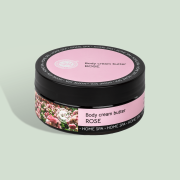 Крем-баттер для тела Роза восстановление и увлажнение кожи Home SPA, 150 гр