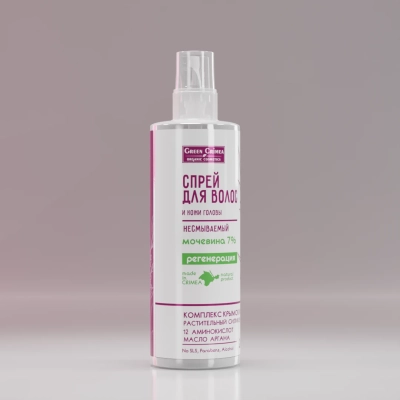​Несмываемый Спрей для волос и кожи головы с аминокислотами и мочевиной 7%, 200 мл​​