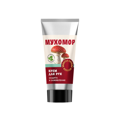 Крем для рук Защита и заживление с Мухомором, 50 г