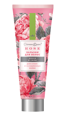 Бальзам для волос Блеск и сила для сухих и ослабленных волос Crimean Queen Rose, 150 г